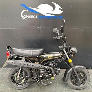 BLUROC MOTORCYCLES HERITAGE 50CC GEARED MOTORBIKE HPI CLEAR