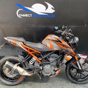 KTM DUKE 125 LEARNER LEGAL PROJECT BIKE HPI CLEAR