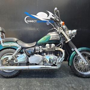 TRIUMPH BONNEVILLE AMERICA 790cc PROJECT CRUISER HPI CLEAR LOW MILEAGE