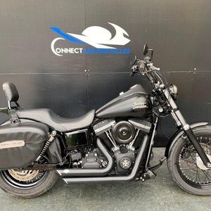 HARLEY-DAVIDSON STREET BOB FXDB 1584 BLACK HPI CLEAR
