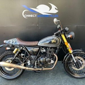 SINNIS GOODWOOD QM 125-2X PROJECT BIKE HPI CLEAR