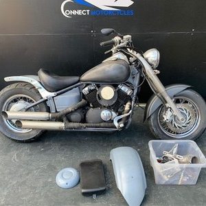 YAMAHA XVS 650 DRAGSTAR PROJECT BIKE HPI CLEAR
