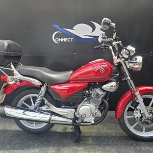 YAMAHA YBR 125 CUSTOM HPI CLEAR LOW MILEAGE CRUISER