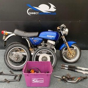 SUZUKI GT500 1976 CLASSIC RESTORATION PROJECT HPI CLEAR