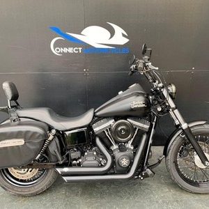 HARLEY-DAVIDSON STREET BOB FXDB 1584 BLACK HPI CLEAR