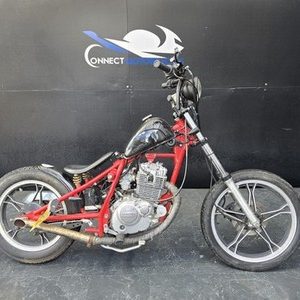 SUZUKI GN 125 E CHOPPER PROJECT BIKE HPI CLEAR