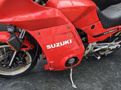 SUZUKI GSX 550 1985 PROJECT BIKE HPI CLEAR