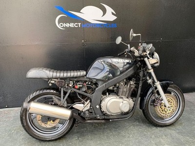 SUZUKI GS 500 1997 CAFE RACER PROJECT HPI CLEAR