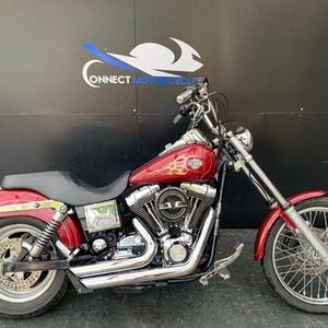 HARLEY-DAVIDSON FXDWG WIDE GLIDE TRADE SALE HPI CLEAR