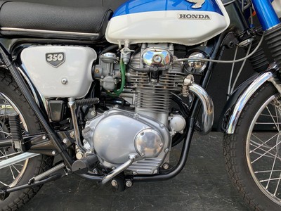 HONDA CL 350 SCRAMBLER 1968 CLASSIC BIKE UK REGISTERED HPI CLEAR