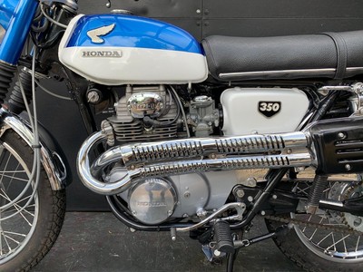 HONDA CL 350 SCRAMBLER 1968 CLASSIC BIKE UK REGISTERED HPI CLEAR