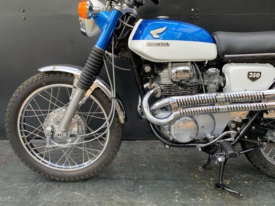 HONDA CL 350 SCRAMBLER 1968 CLASSIC BIKE UK REGISTERED HPI CLEAR