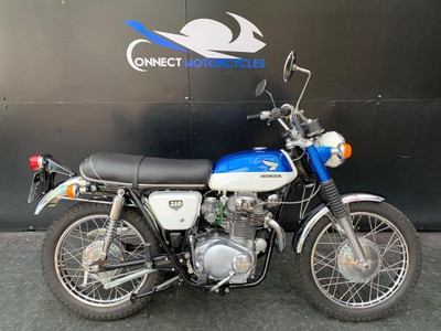 HONDA CL 350 SCRAMBLER 1968 CLASSIC BIKE UK REGISTERED HPI CLEAR