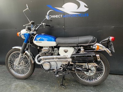 HONDA CL 350 SCRAMBLER 1968 CLASSIC BIKE UK REGISTERED HPI CLEAR