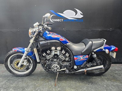 YAMAHA V-MAX 1200 PROJECT BIKE HPI CLEAR