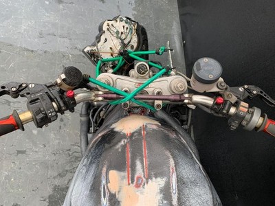 HONDA VTR 1000 FIRESTORM 1998 STREETFIGHTER PROJECT BIKE HPI CLEAR