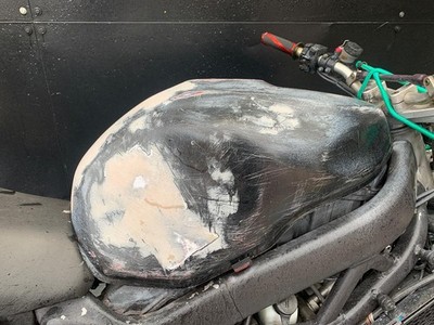 HONDA VTR 1000 FIRESTORM 1998 STREETFIGHTER PROJECT BIKE HPI CLEAR