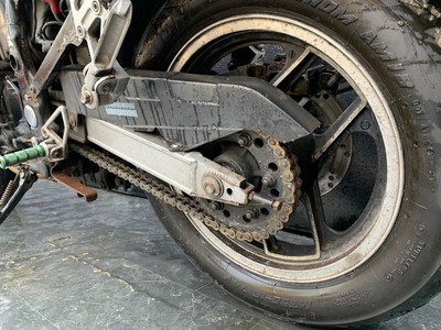 KAWASAKI GPX 600R PROJECT BIKE HPI CLEAR