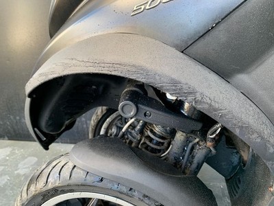 PIAGGIO MP3 500 SPORT RUNNING PROJECT BIKE HPI CLEAR