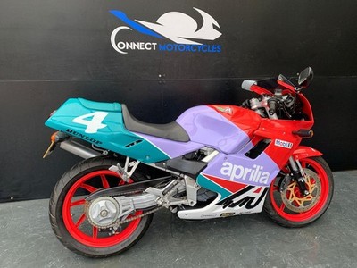 APRILIA AF1 1992 CLASSIC SINTESI FACTORY REPLICA 2 STROKE 125cc HPI CLEAR