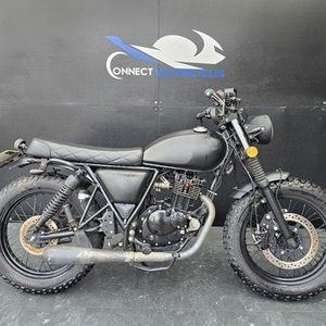 MUTT FAT SABBATH 125 PROJECT BIKE HPI CLEAR 1 OWNER LOW MILEAGE