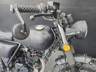 MUTT FAT SABBATH 125 PROJECT BIKE HPI CLEAR 1 OWNER LOW MILEAGE