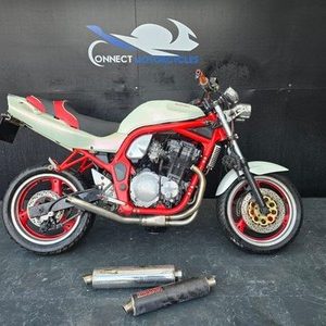 SUZUKI GSF 600 SV BANDIT 1997 STREETFIGHTER PROJECT BIKE HPI CLEAR