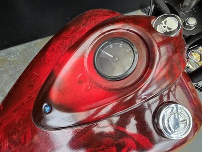 YAMAHA XV 1600 ROAD STAR 1999 STEAMPUNK CUSTOM PROJECT CRUISER HPI CLEAR