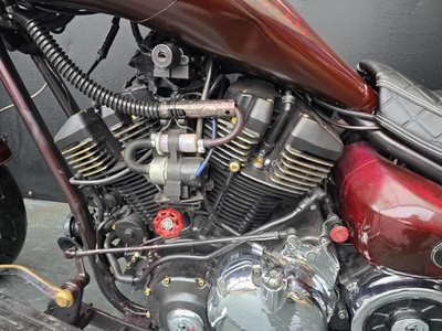 YAMAHA XV 1600 ROAD STAR 1999 STEAMPUNK CUSTOM PROJECT CRUISER HPI CLEAR