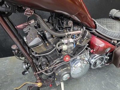 YAMAHA XV 1600 ROAD STAR 1999 STEAMPUNK CUSTOM PROJECT CRUISER HPI CLEAR