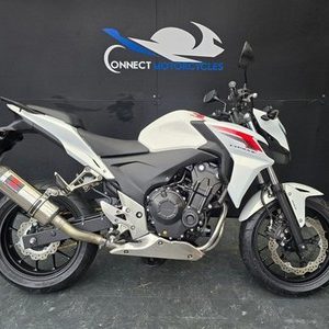 HONDA CB 500 F 2014 HPI CLEAR WITH SERVICE, MOT WARRANTY