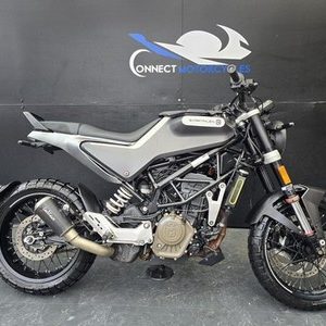 HUSQVARNA SVARTPILEN 125 2022 LIGHT PROJECT BIKE HPI CLEAR