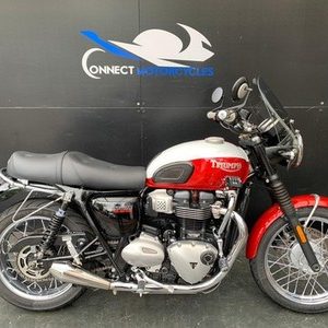 TRIUMPH BONNEVILLE T100 BUD EKINS SPECIAL EDITION 2021 HPI CLEAR