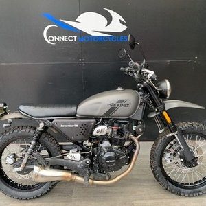 HANWAY HS 125 SCRAMBLER E4 PROJECT BIKE 2018 HPI CLEAR