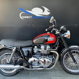 TRIUMPH BONNEVILLE T100 2008 HPI CLEAR