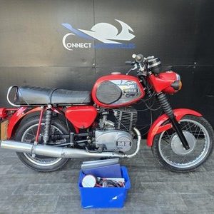 MZ TS 250 RESTORATION PROJECT 1974 HPI CLEAR